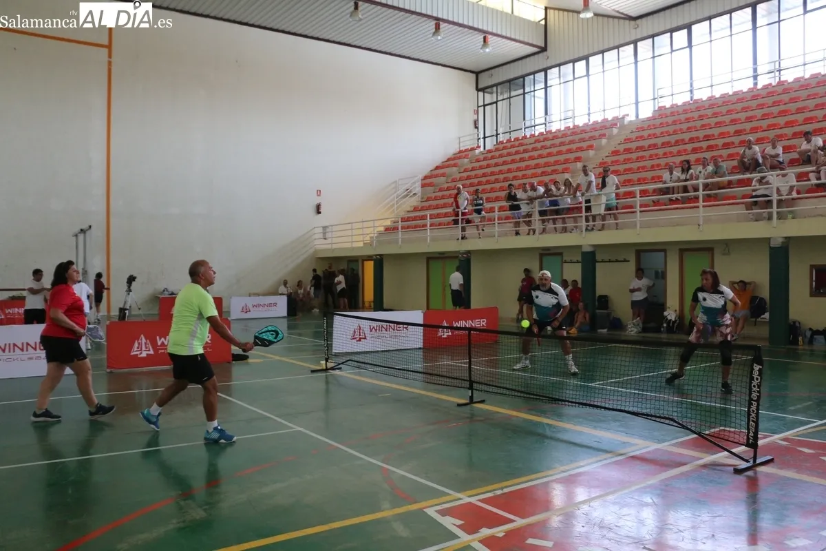 Éxito del II Torneo de Pickleball 'Arribes del Duero' celebrado este fin de semana en Aldeadávila de la Ribera / CORRAL