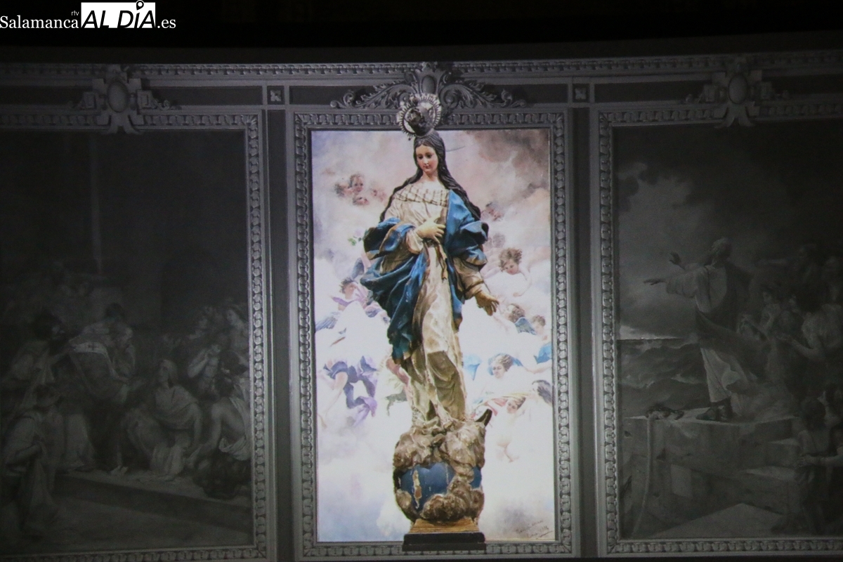 Fe y Arte  analiza en Vitigudino el retablo del pintor Vidal González Arenal 