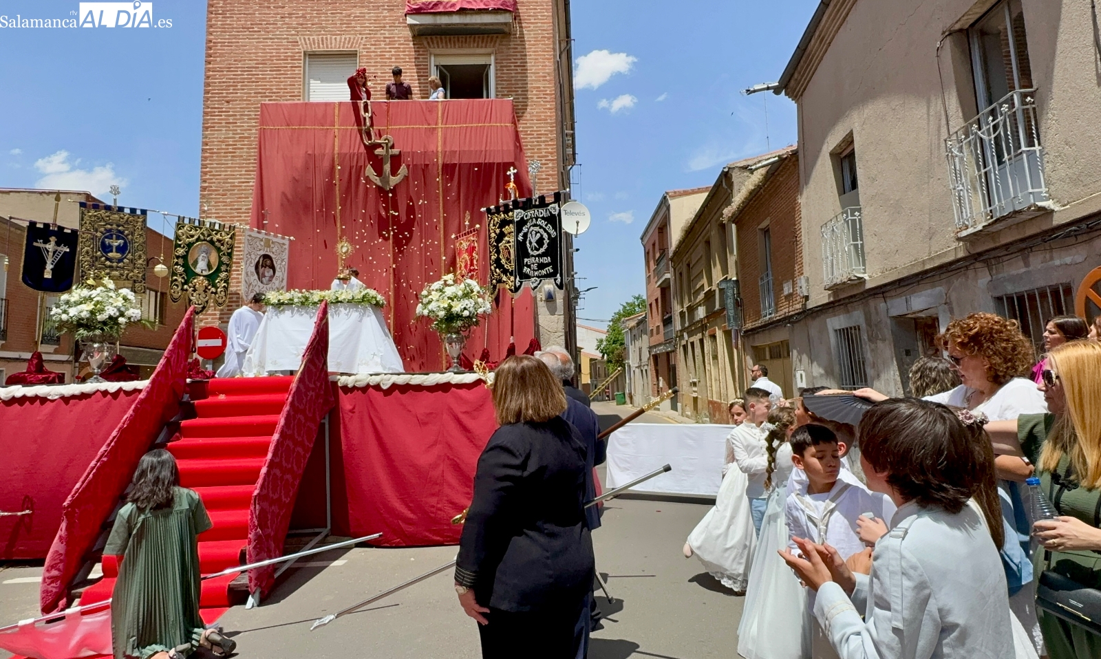 Peñaranda se vuelca en la histórica celebración del Corpus