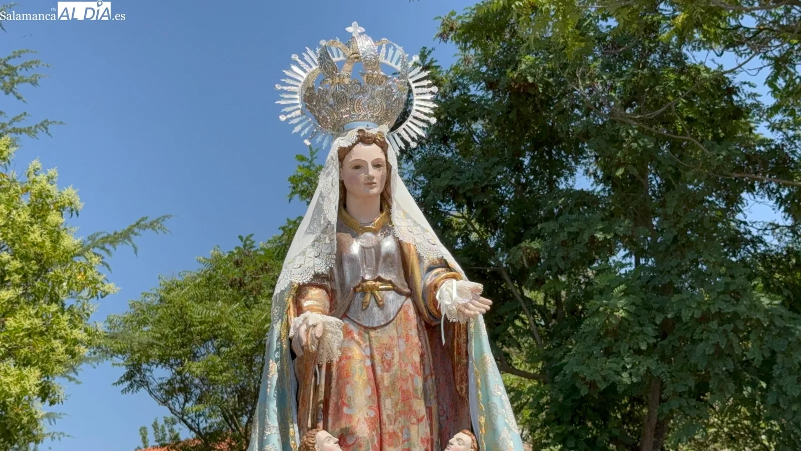 Procesión de la Virgen de la Misericordia en Cantalapiedra
