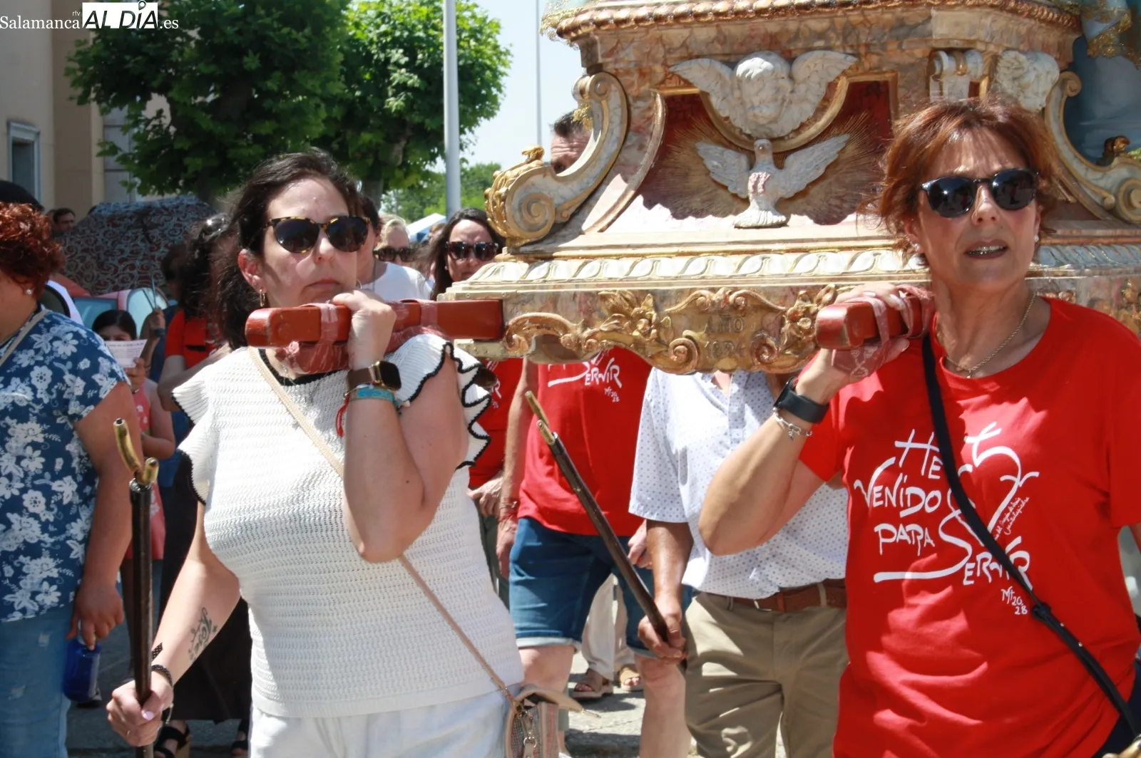 Procesión de la Virgen de la Misericordia en Cantalapiedra