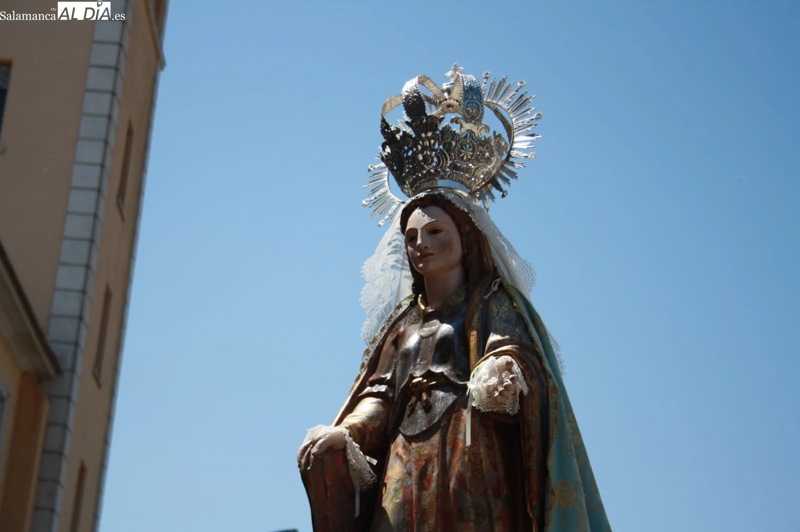 Procesión de la Virgen de la Misericordia en Cantalapiedra