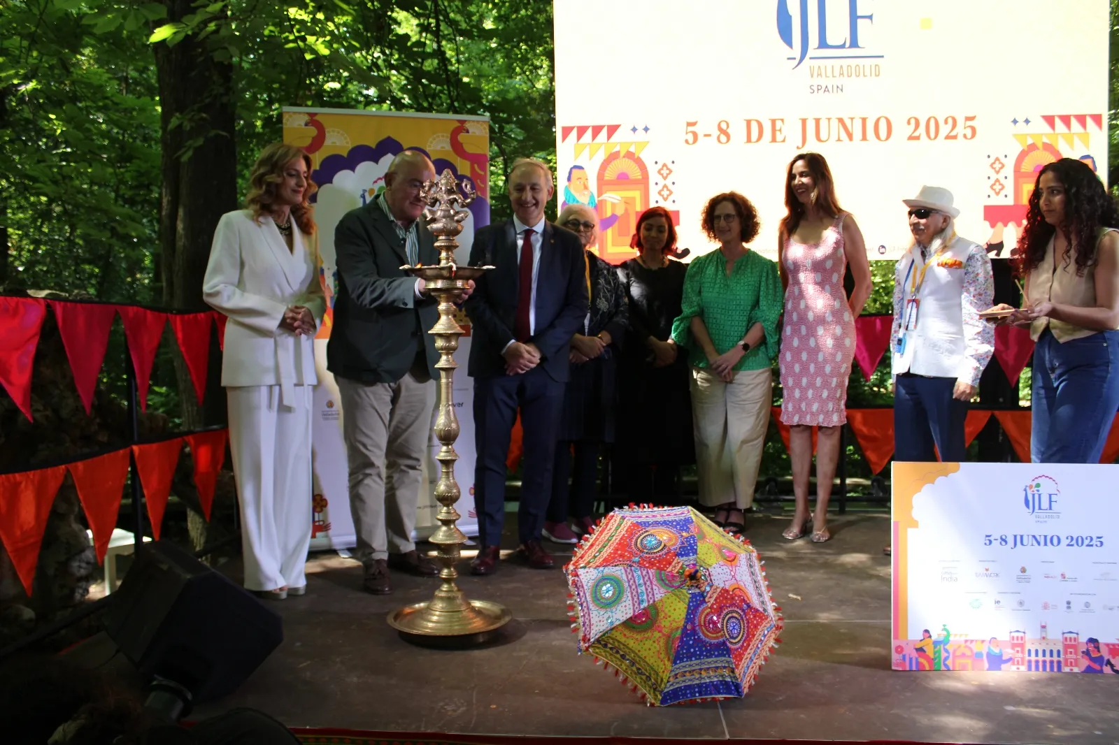 Foto 9 - V&Iacute;DEO | El Festival de Jaipur florece en la naturaleza del Campo Grande para "tender puentes" entre la India y Valladolid