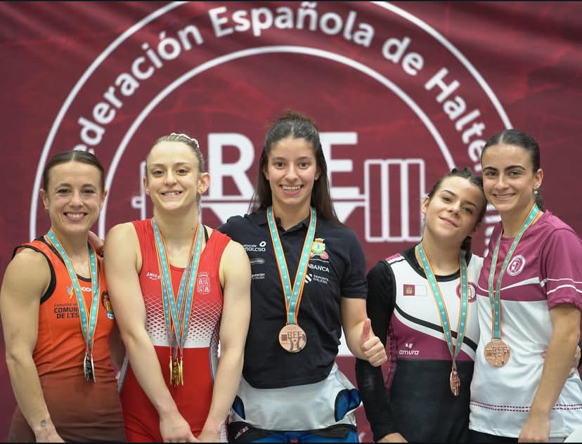 Marta García Rincón se convierte nuevamente en campeona de España absoluta de halterofilia