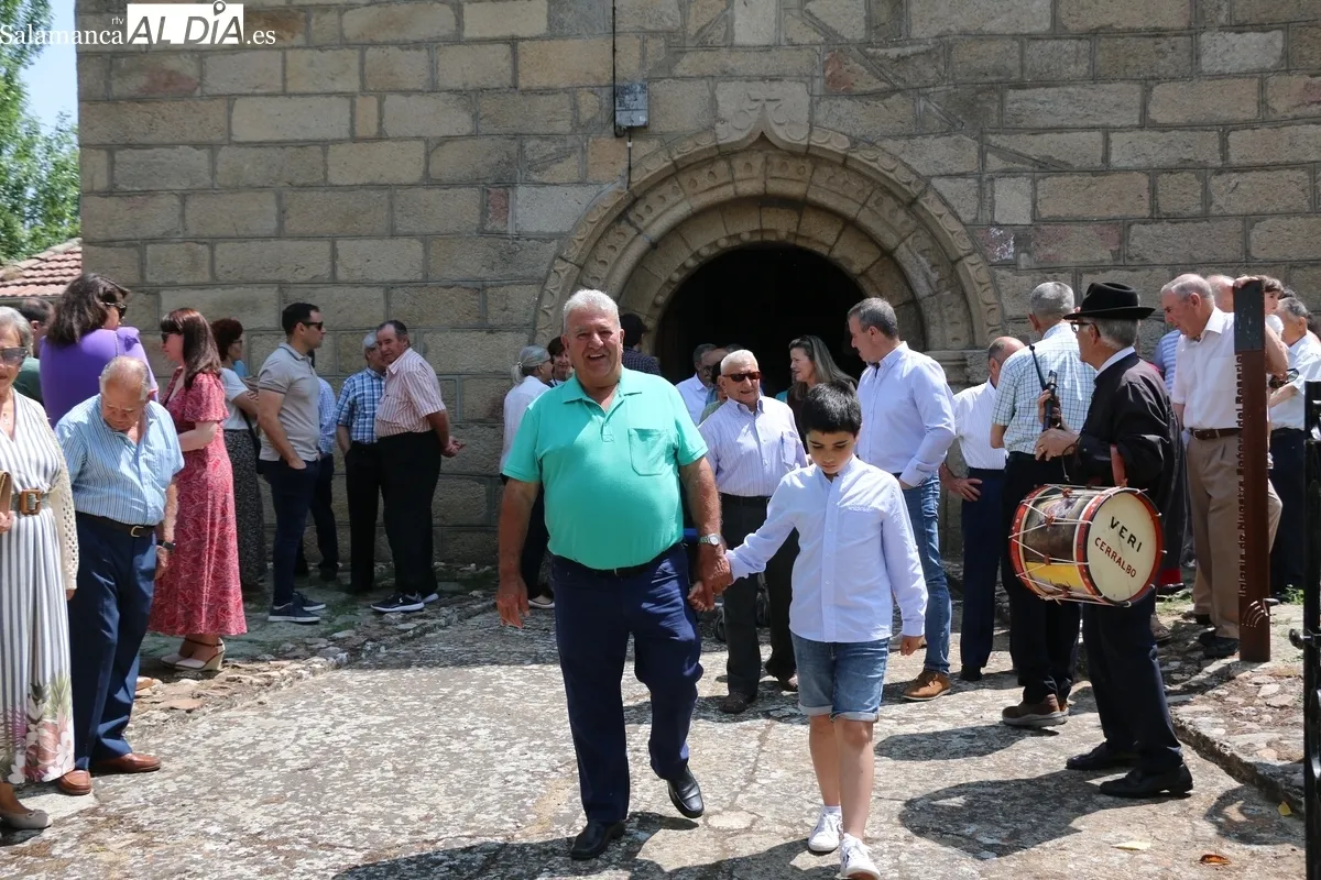 Celebración de San Antonio en Cerralbo, misa, procesión, inauguración del Granero y convite / CORRAL