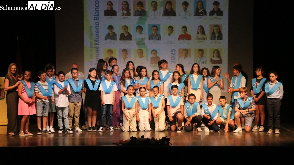 Graduación en Vitigudino: 31 alumnos de Primaria se despiden