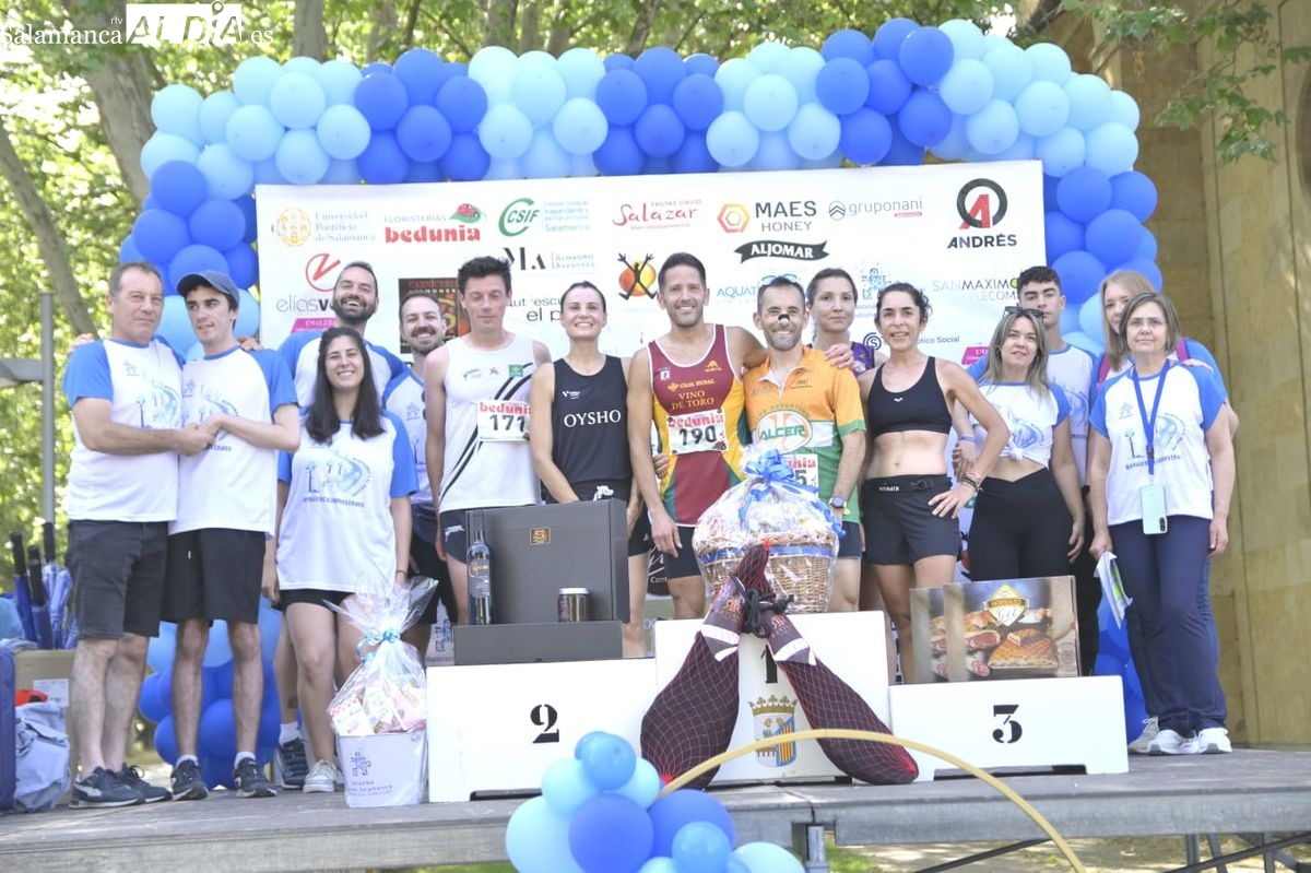 Carrera Autismo Salamanca: ganan Alberto Marcos y Gema Martín