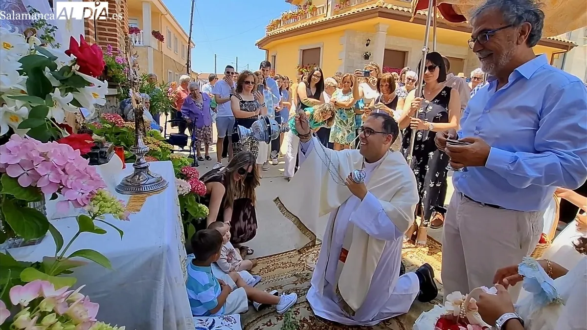 Celebraciones religiosas en honor al Santísimo en Boada / FOTOS: JESÚS CRUZ
