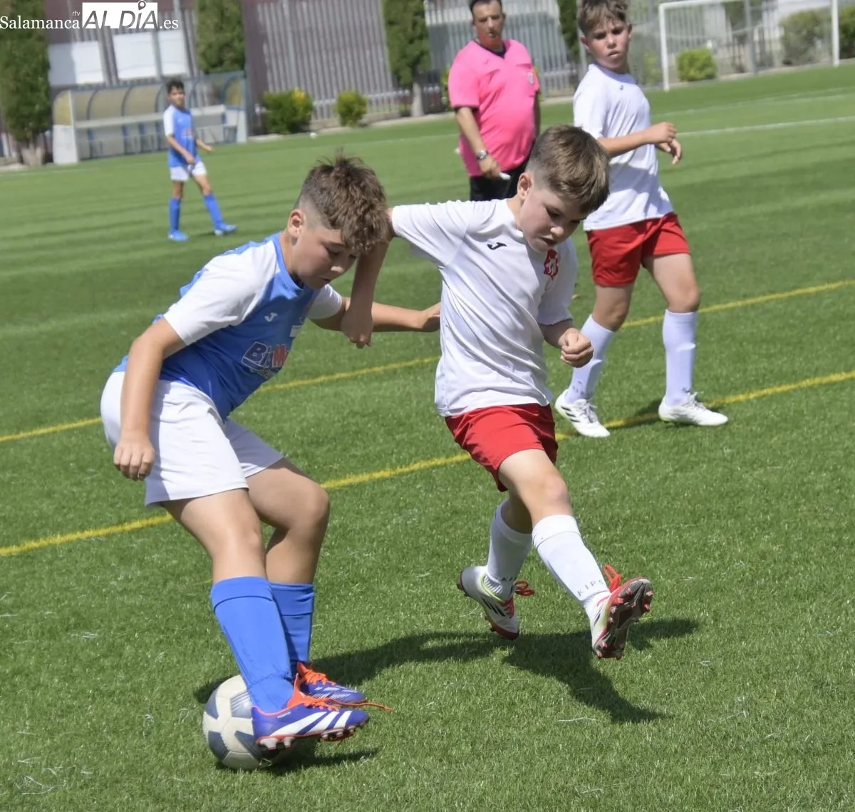 Torneos de fútbol 7 dentro de las Jornadas de Convivencia Arbitral celebradas en Salamanca
