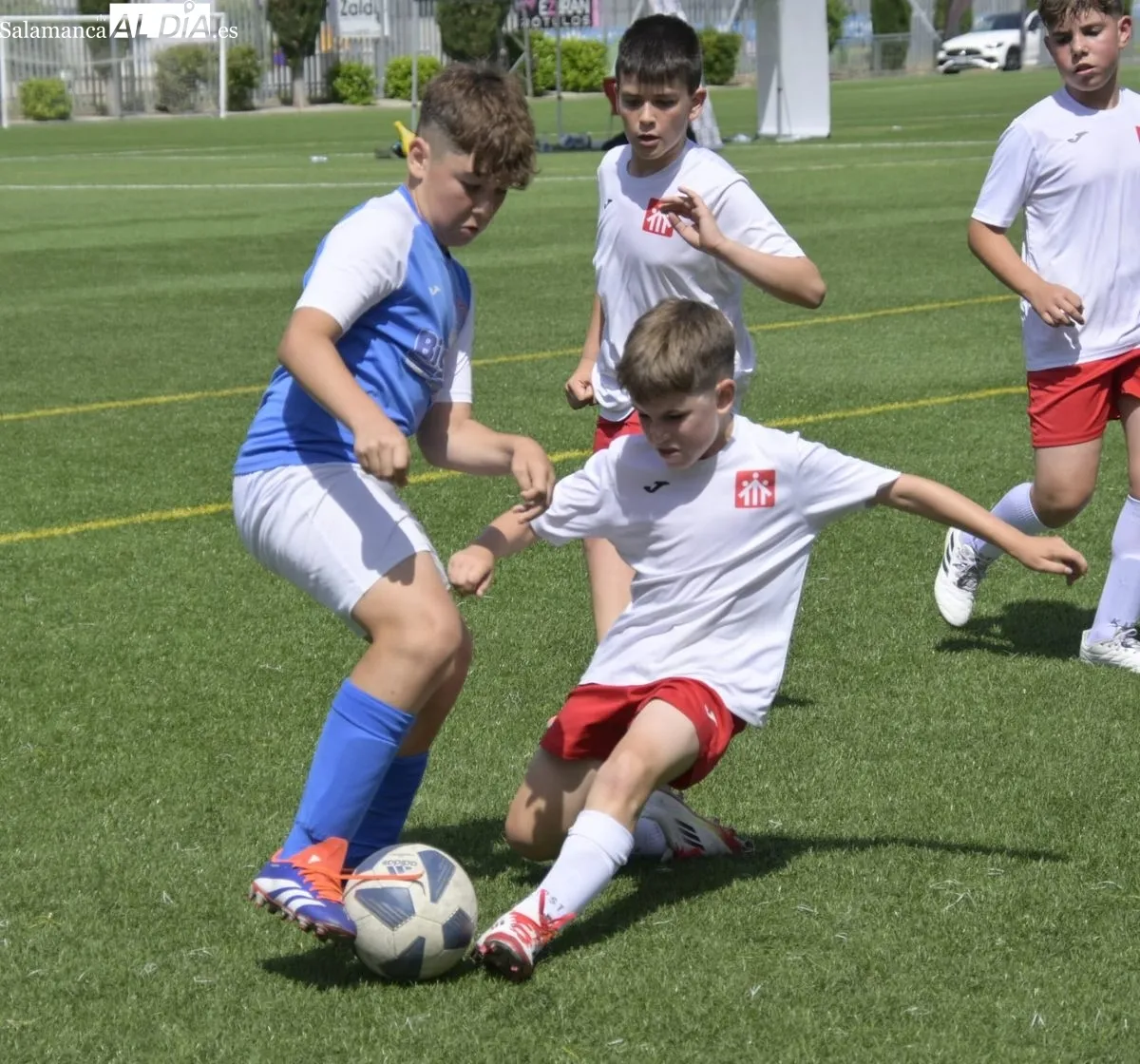 Torneos de fútbol 7 dentro de las Jornadas de Convivencia Arbitral celebradas en Salamanca