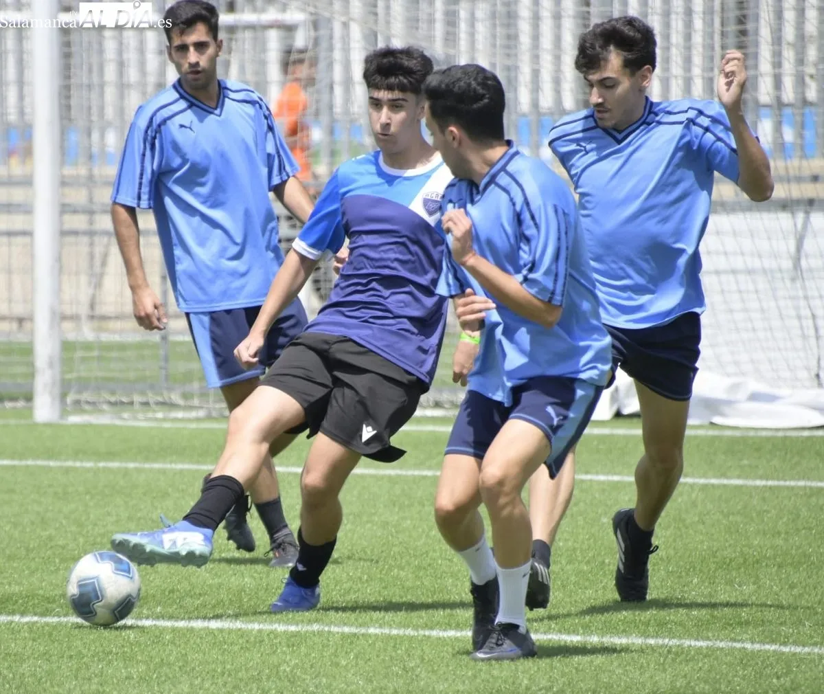 Torneos de fútbol 7 dentro de las Jornadas de Convivencia Arbitral celebradas en Salamanca