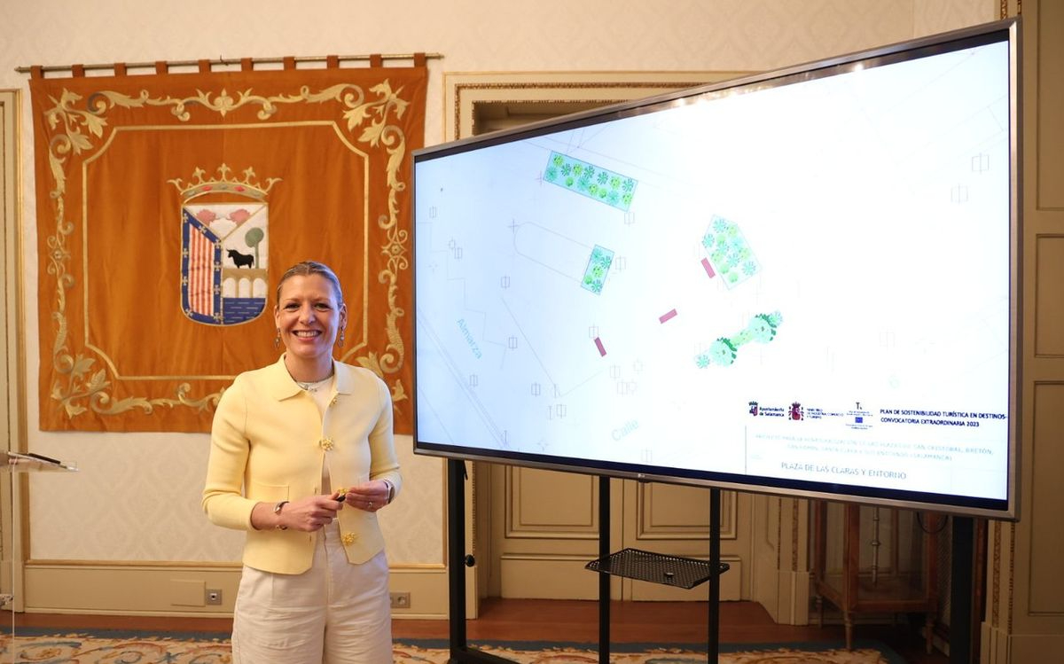 Salamanca: más verde con 5 plazas y calle Gutemberg renovadas