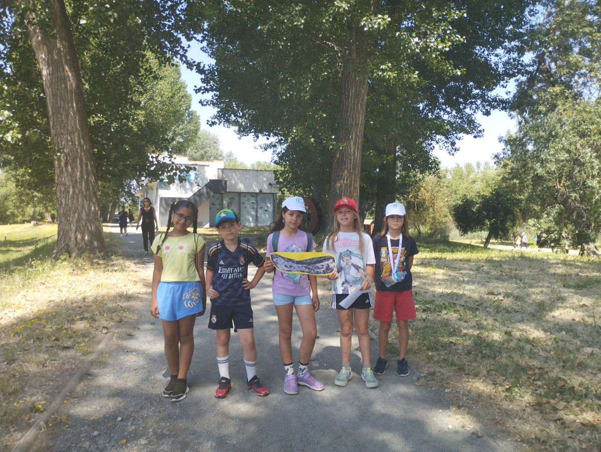 Juego de orientación de los alumnos del Carmen Martín Gaite de Santa Marta