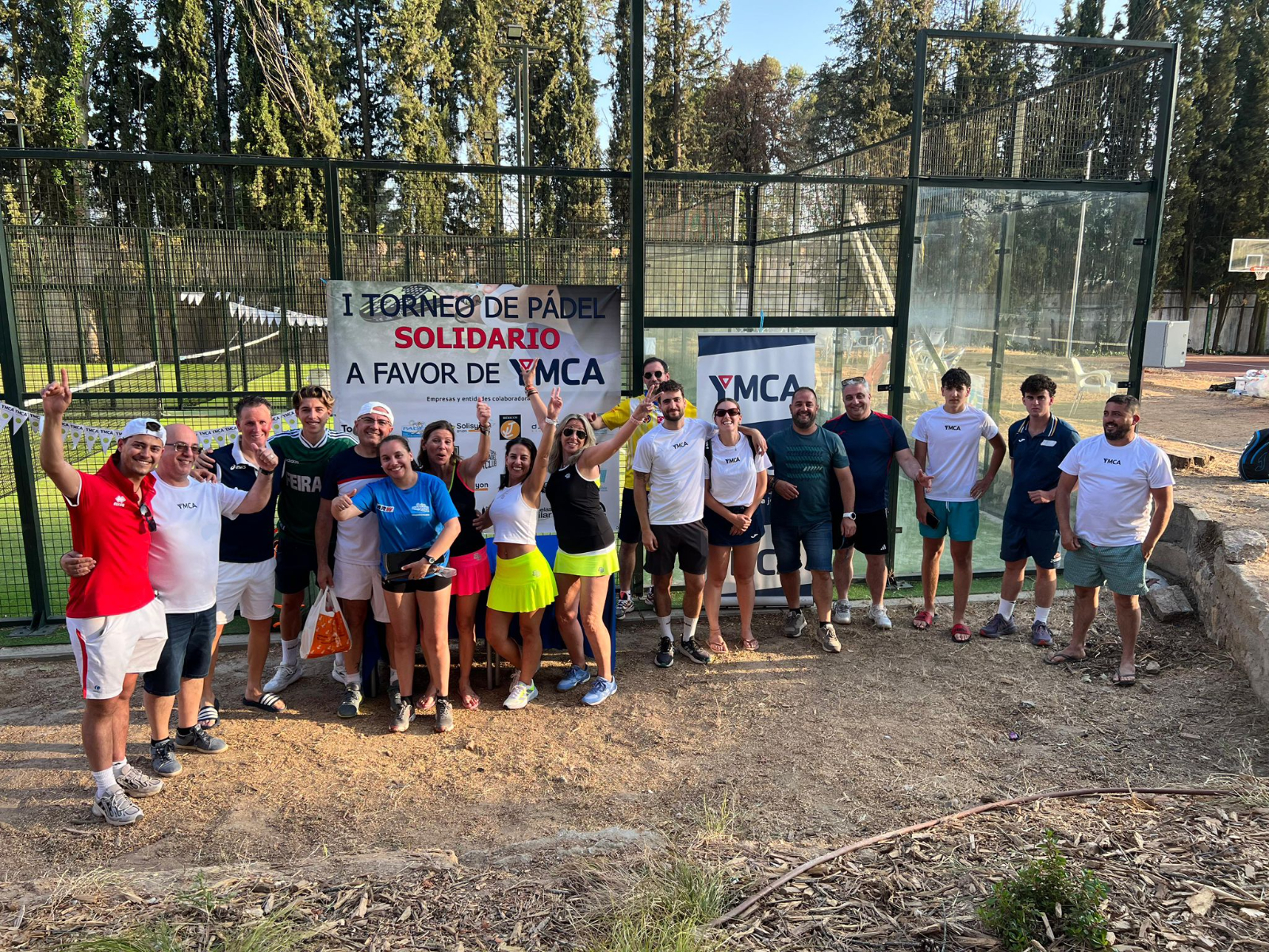 Éxito rotundo en el I Torneo Solidario de Pádel a favor de YMCA en Salamanca 