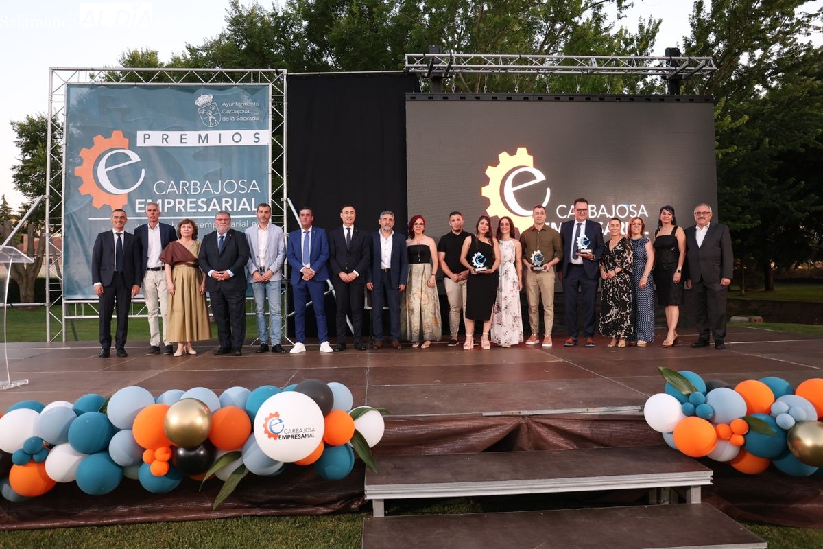 Premios Carbajosa Empresarial 2025: los seis ganadores