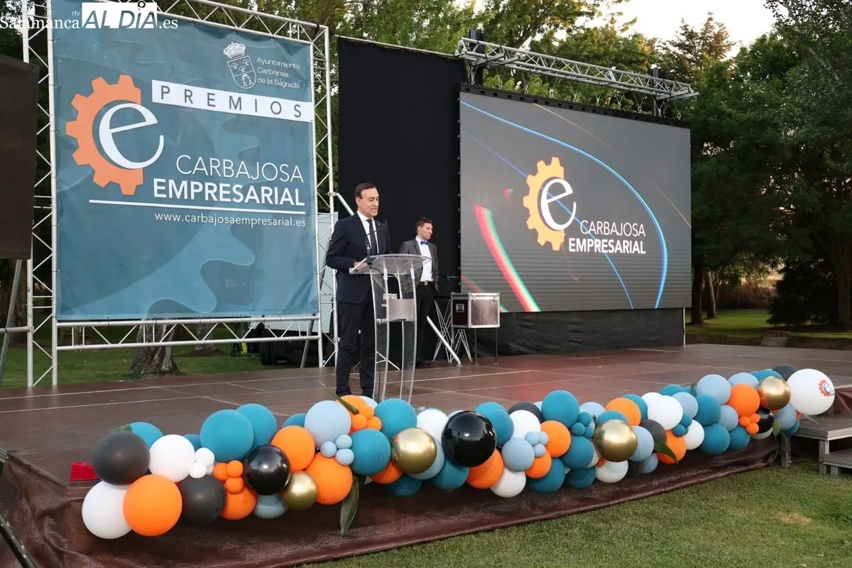 Gala de los XIII Premios Carbajosa Empresarial. Foto: David Sañudo