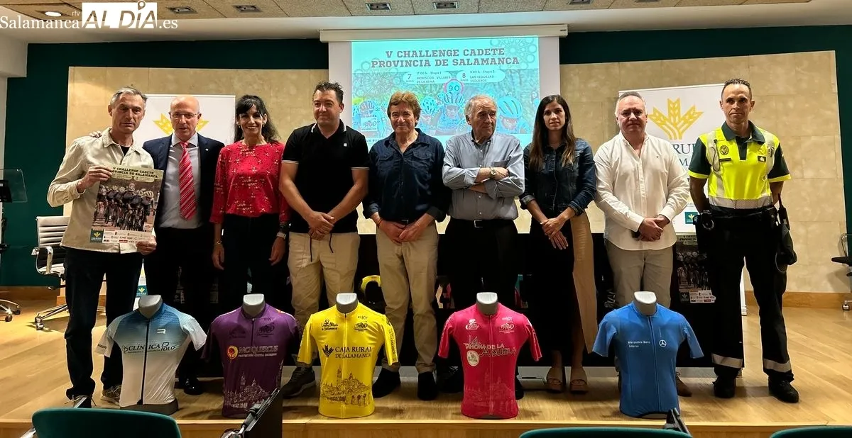 Presentación de la V Challenge Cadete Provincia de Salamanca