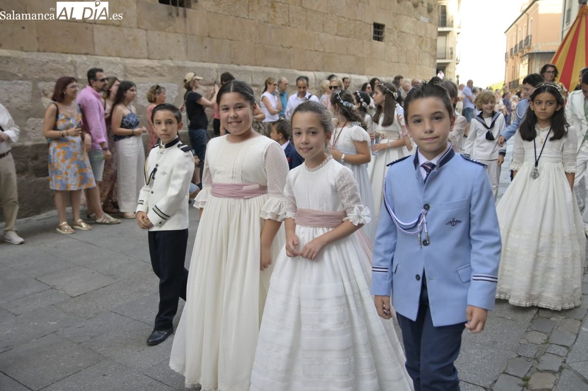 Corpus Christi Salamanca: los niños protagonizan la procesión