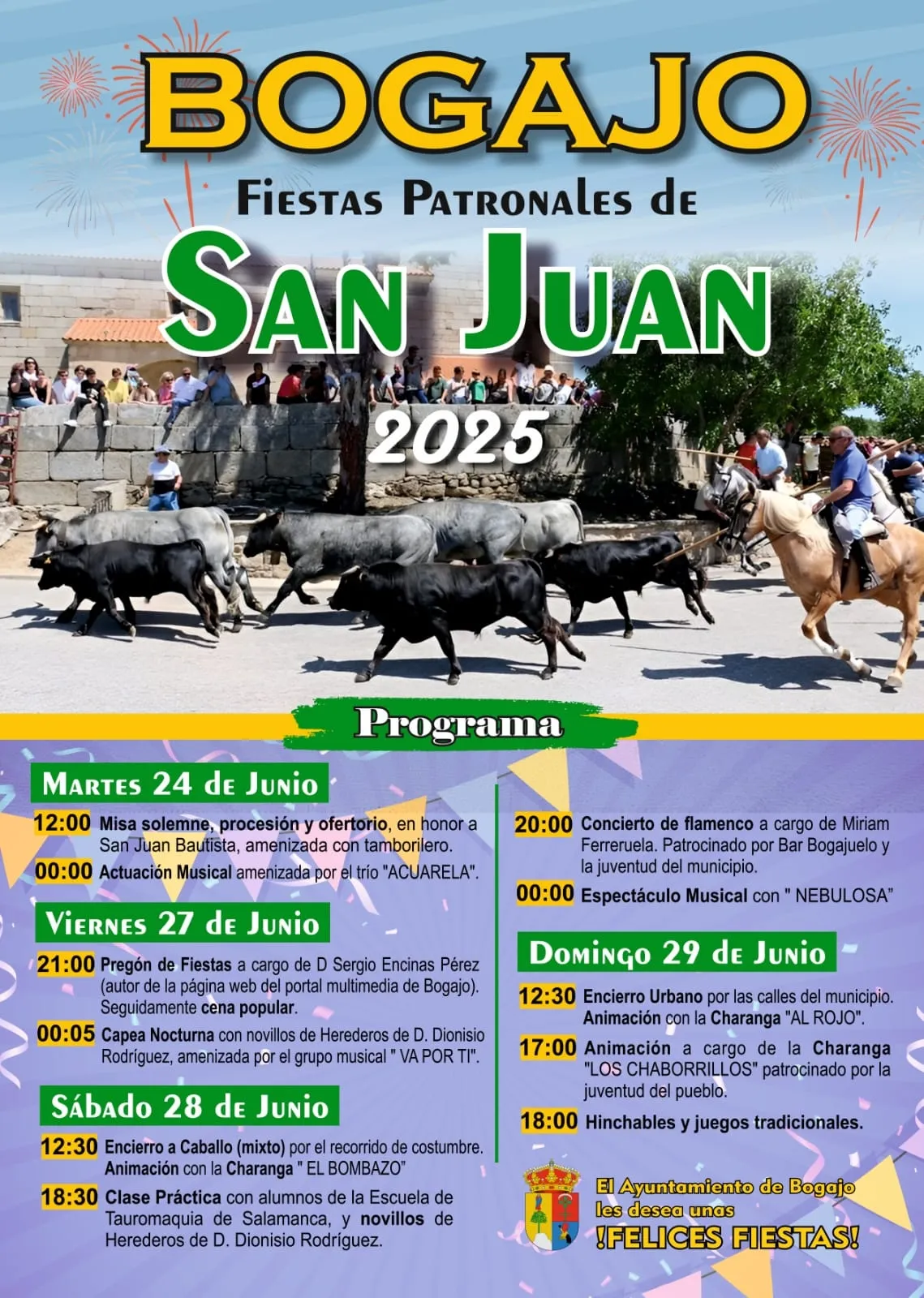 Foto 2 - Bogajo presenta su programa completo para las Fiestas de San Juan