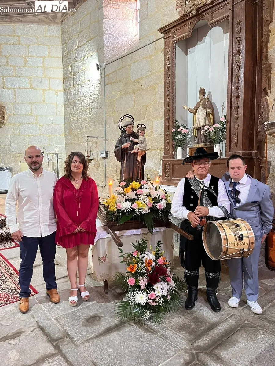 Buena participación en las fiestas de San Antonio celebradas en Gejo de los Reyes