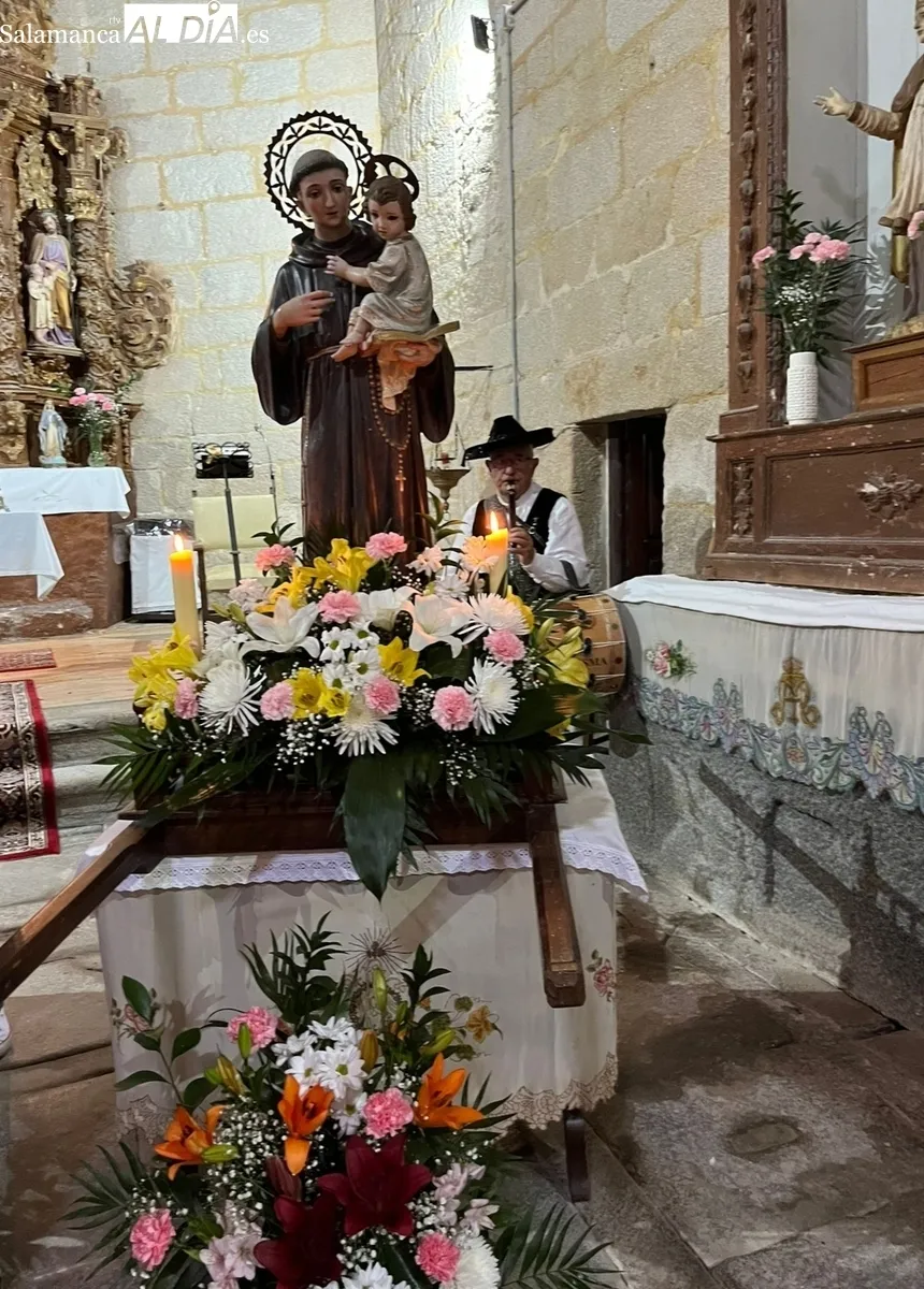 Buena participación en las fiestas de San Antonio celebradas en Gejo de los Reyes