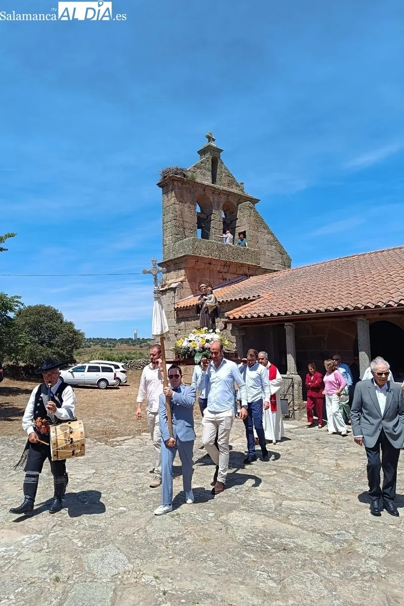 Buena participación en las fiestas de San Antonio celebradas en Gejo de los Reyes