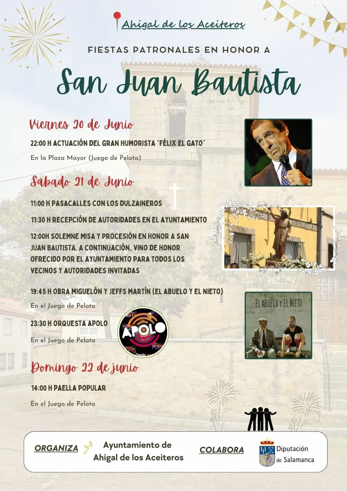 Foto 2 - Ahigal de los Aceiteros se prepara para un San Juan lleno de humor, m&uacute;sica y tradici&oacute;n popular