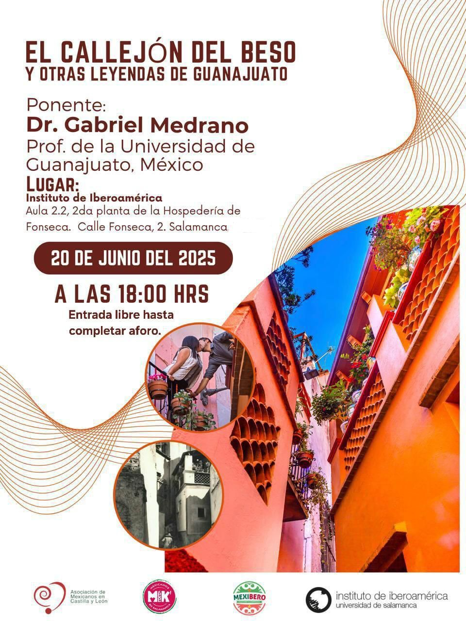 Leyendas Guanajuato Salamanca: Conferencia Callejón del Beso