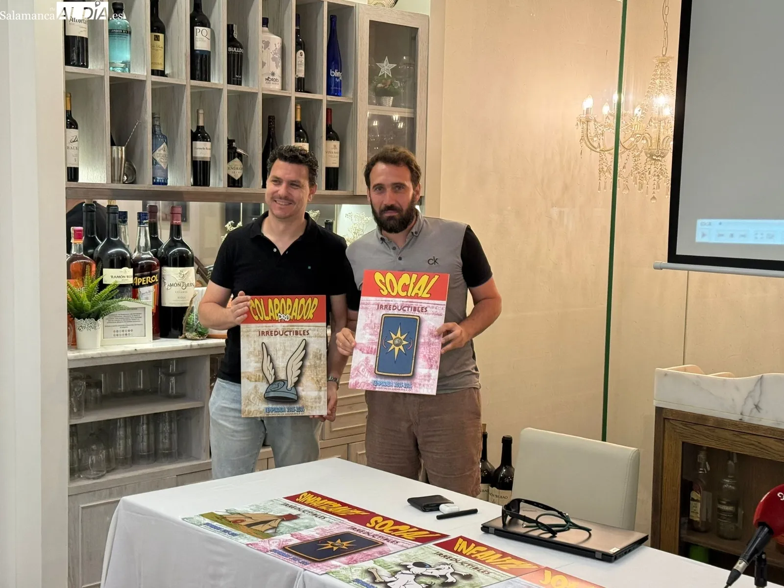 Foto 3 - V&Iacute;DEO | Unionistas presenta su campa&ntilde;a de socios para la 25/26 bajo el lema 'Irreductibles' y la "poci&oacute;n m&aacute;gica del f&uacute;tbol popular"; director deportivo y entrenador, al caer