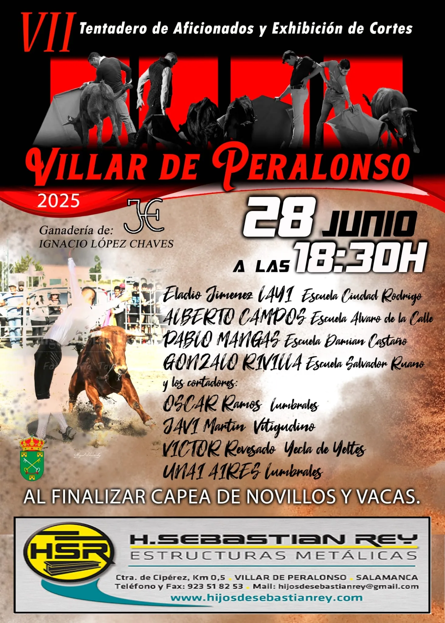 Foto 3 - Las fiestas de San Pedro en Villar de Peralonso: autos locos, tradici&oacute;n taurina y apoyo solidario a ELACYL