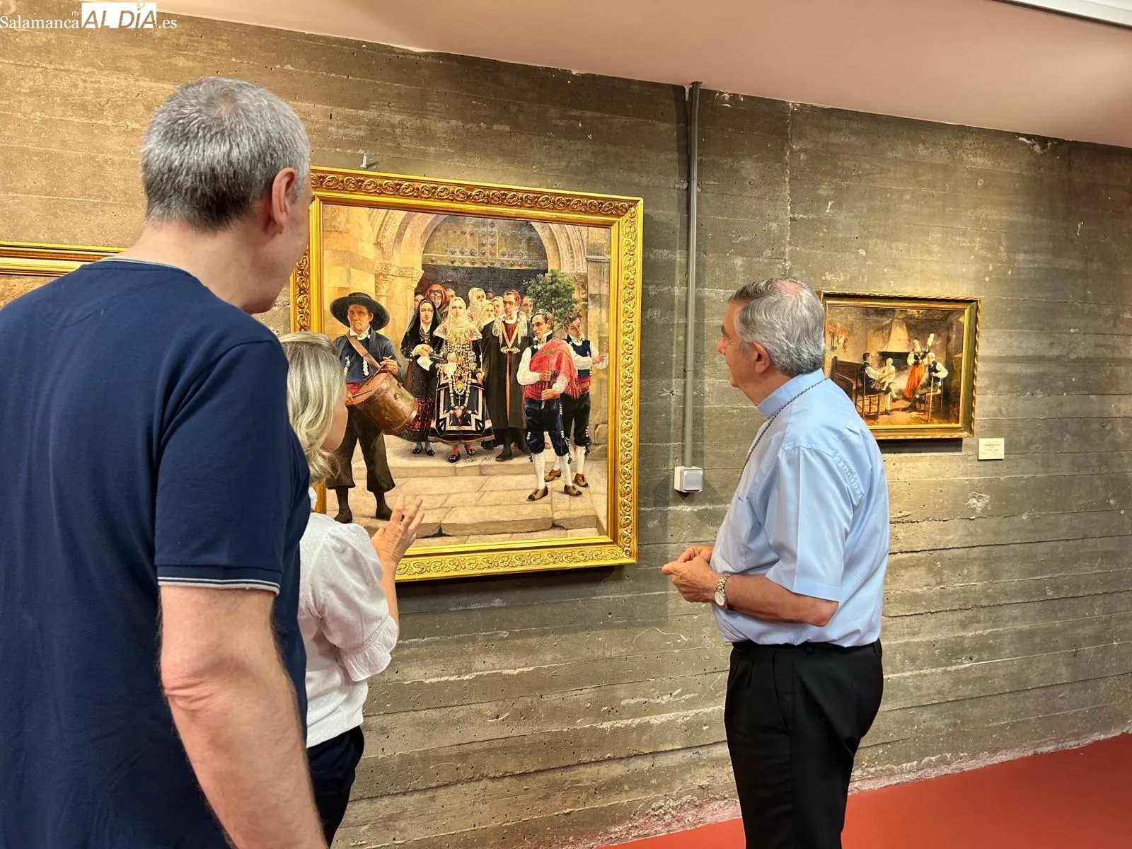 Nueva exposición en Salamanca para redescubrir a Vidal González Arenal su centenario | FOTOS: Elena Rodríguez 