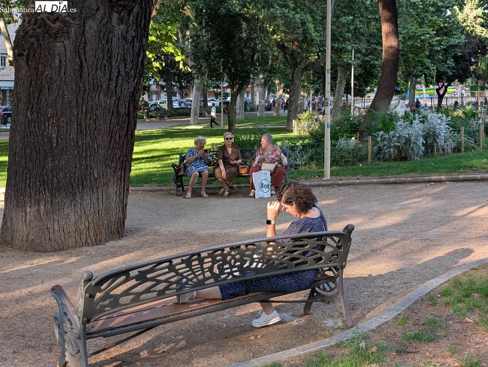 Foto 7 - Salamanca se vac&iacute;a bajo una ola de calor abrasadora (FOTOS)