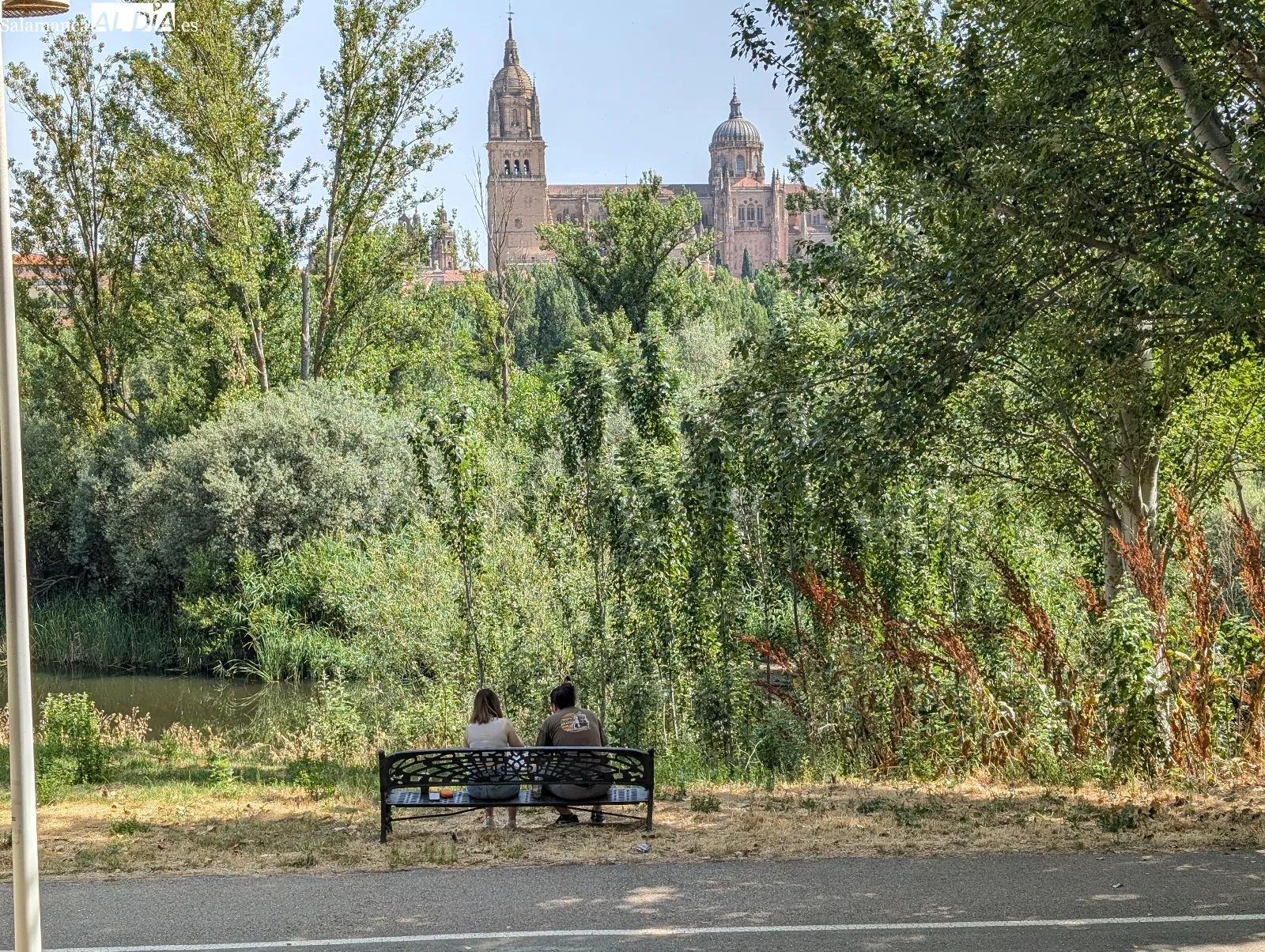 Foto 9 - Salamanca se vac&iacute;a bajo una ola de calor abrasadora (FOTOS)