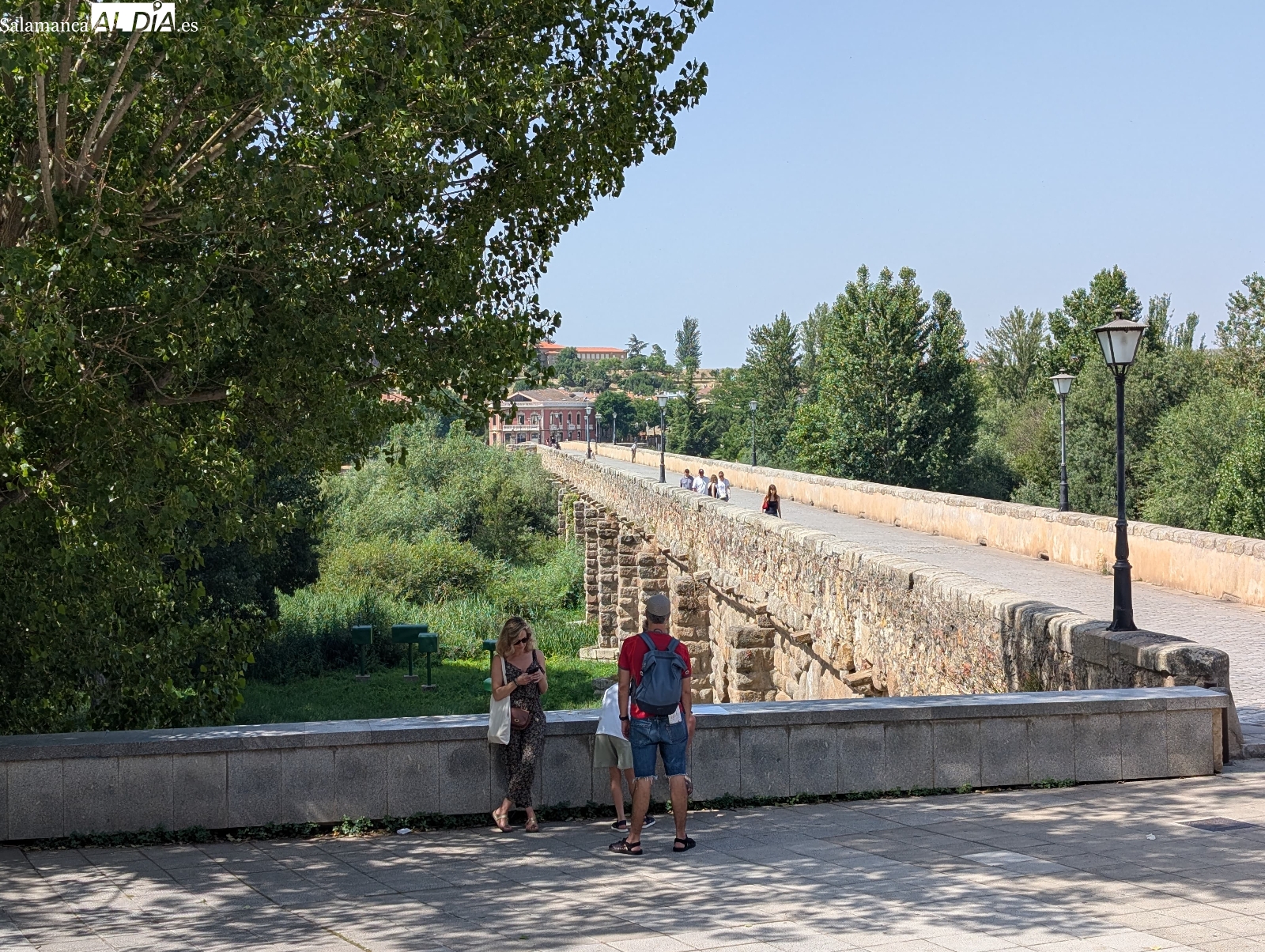 Salamanca se vacía bajo una ola de calor abrasadora (FOTOS)