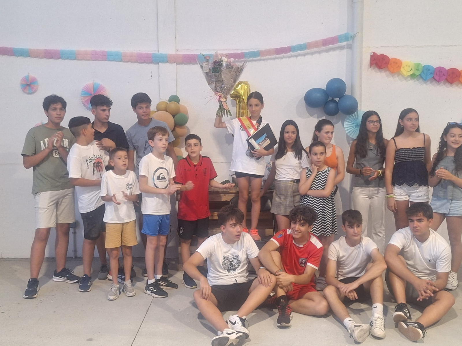 Emotivo homenaje en Campo de Ledesma a Valeria López Tolentino, campeona de España de Kickboxing