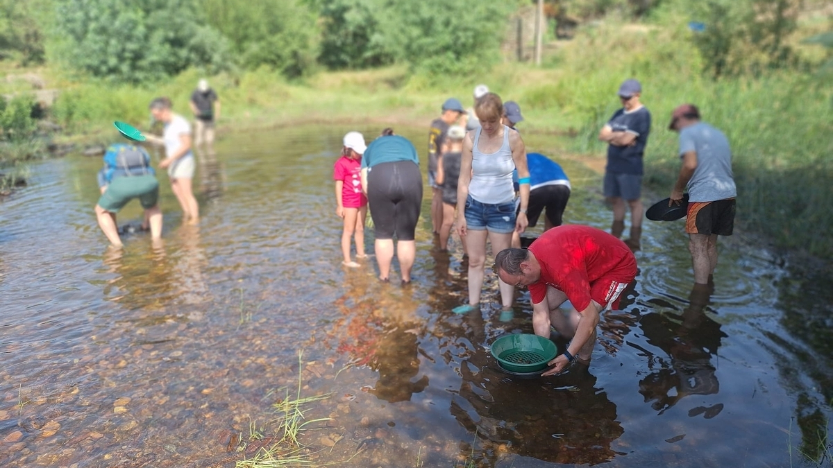 Bateo de oro en Villares de Yeltes: éxito de la jornada
