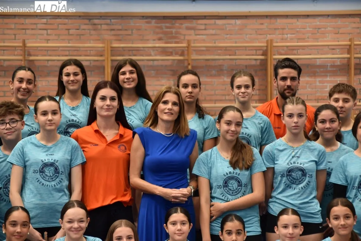 Almudena Parrs, en su visita al campus | FOTOS: Vanesa Martins 