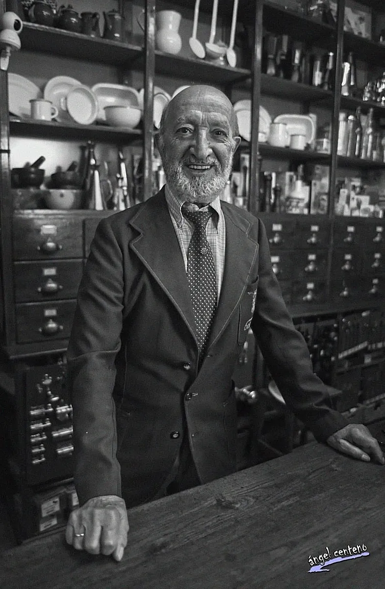 Sertorio González, padre de Gonzalo González, actual gerente/ Foto:Ángel Centeno