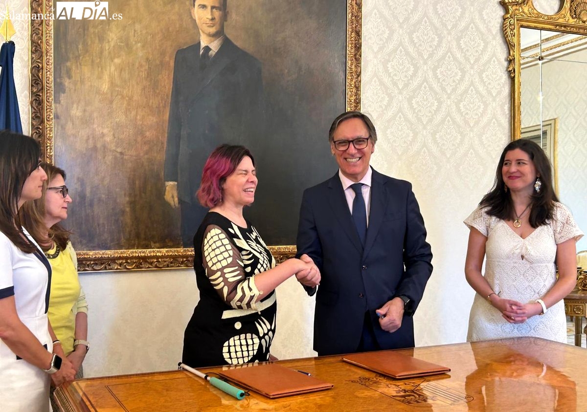 Salamanca y Fundación ONCE, convenio para la inclusión laboral de personas con discapacidad