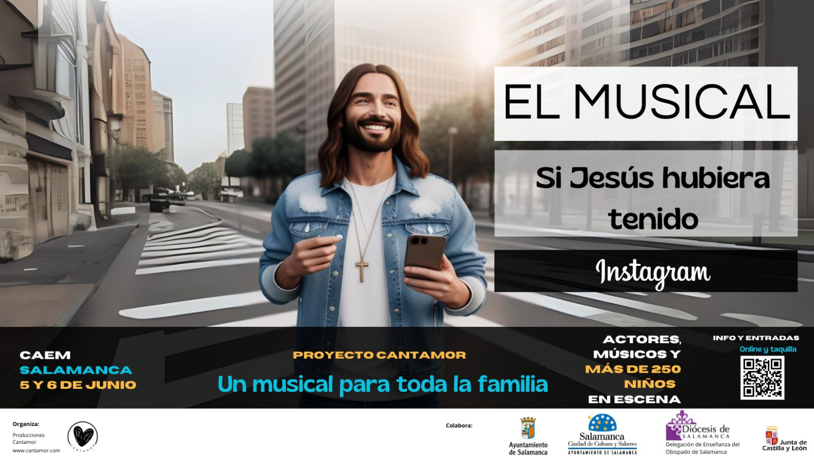 Musical Si Jesús hubiera tenido Instagram en CAEM Salamanca