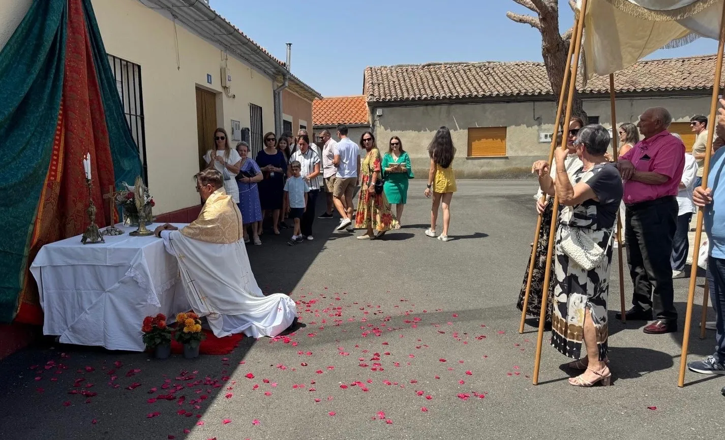 Foto 9 - El Campo de Pe&ntilde;aranda se echa a las calles para vivir el Corpus, d&iacute;a grande de sus fiestas