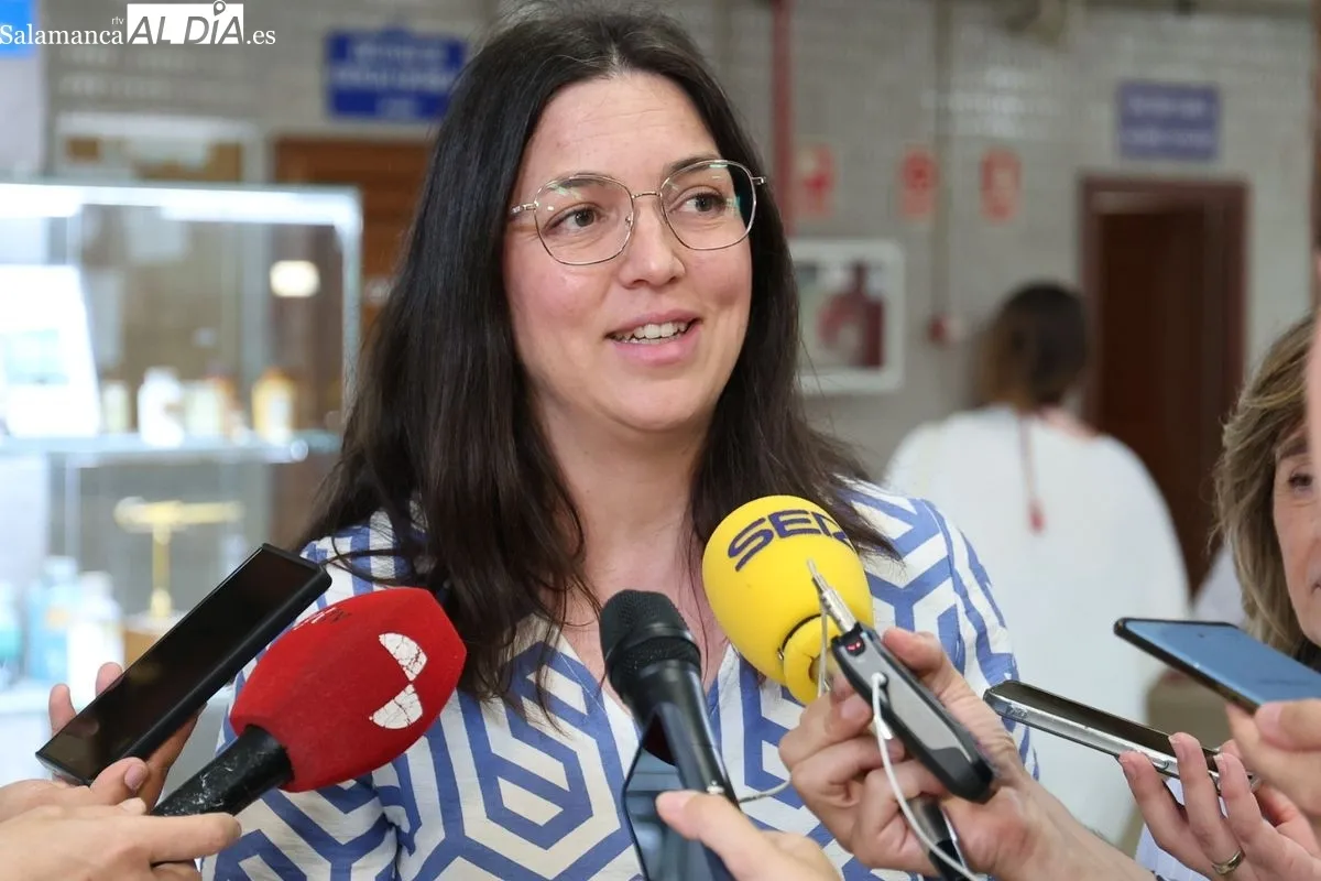 Eva Lahuerta Otero, responsable Técnico de Organización y Desarrollo de las Pruebas de Acceso de la Universidad de Salamanca. Foto de David Sañudo