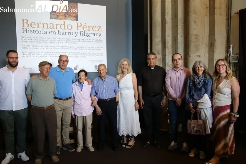 Foto 2 - Alba de Tormes rinde homenaje al alfarero Bernardo P&eacute;rez con una exposici&oacute;n