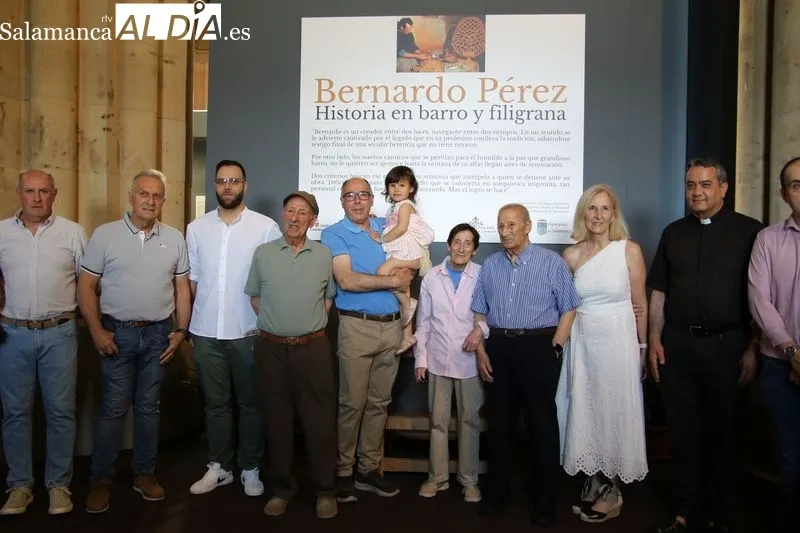 Foto 4 - Alba de Tormes rinde homenaje al alfarero Bernardo P&eacute;rez con una exposici&oacute;n