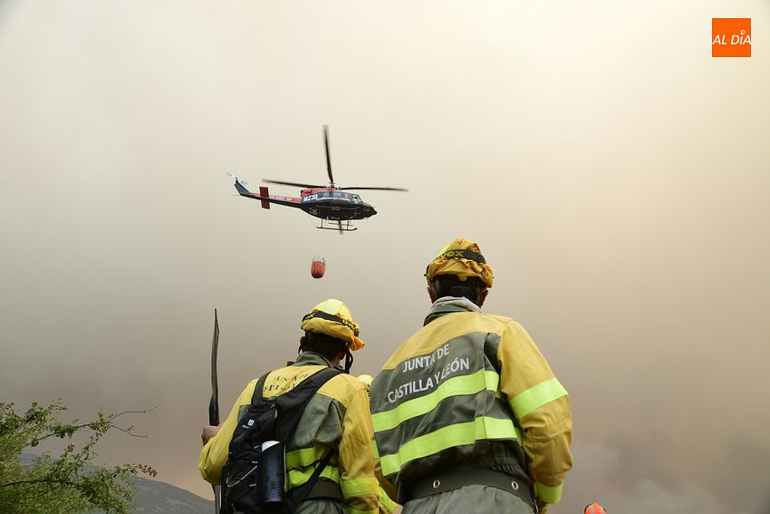 Alerta por incendios en Castilla y León este fin de semana