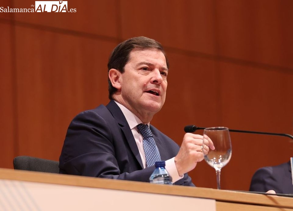 Mañueco inaugura en Salamanca el ongreso Internacional del Español