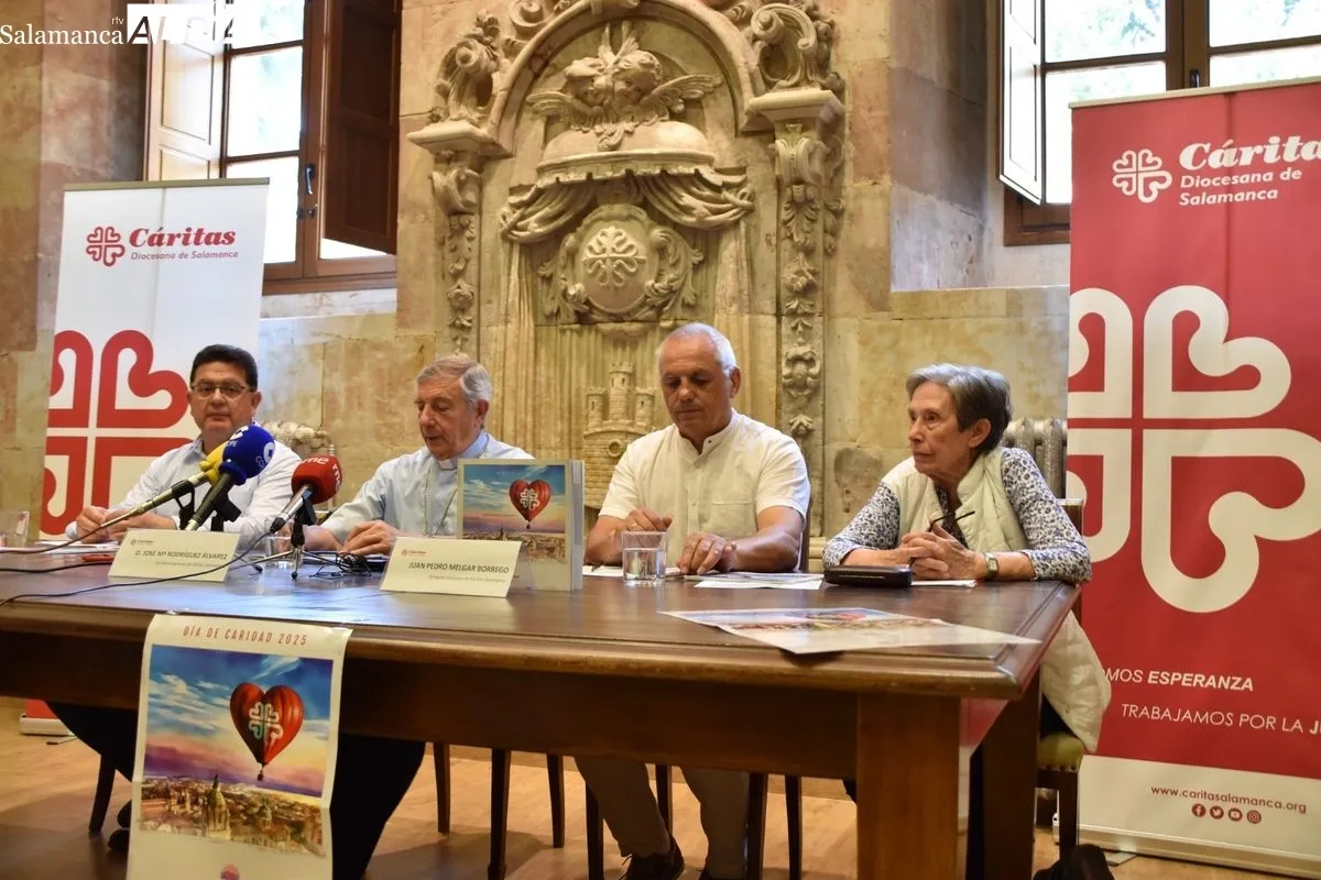 Cáritas de Salamanca denuncia de la exclusión en Salamanca y acompaña a más de 10.400 personas en 2024 | FOTOS: Miguel González 