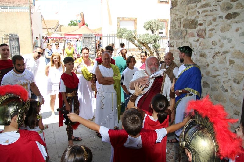 Éxito del II Mercado Romano de Sieteiglesias de Tormes