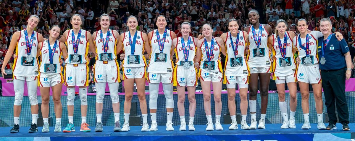 Iyana, Vilaró y Raquel Romo se tienen que consolar con la plata en el Eurobasket