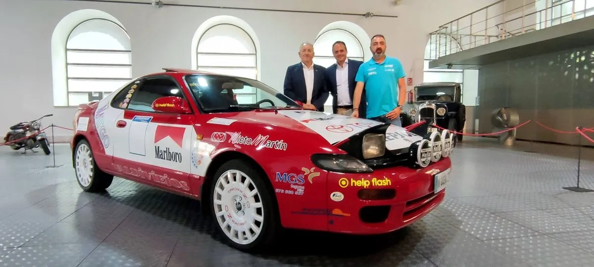 Presentación de la nueva edición del Rally Entresierras Histórico-Guijuelo. Foto Museo de Historia de la Automoción